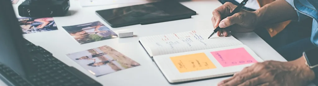 Imagen de apuntes sobre tendencias de marketing y actualizaciones del sector