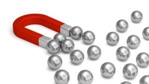 Imagen destacada del ejemplo práctico de campaña de Inbound Marketing B2B con estrategias para atraer leads, convertir clientes y mejorar el ROI paso a paso. (Iman con imanes)