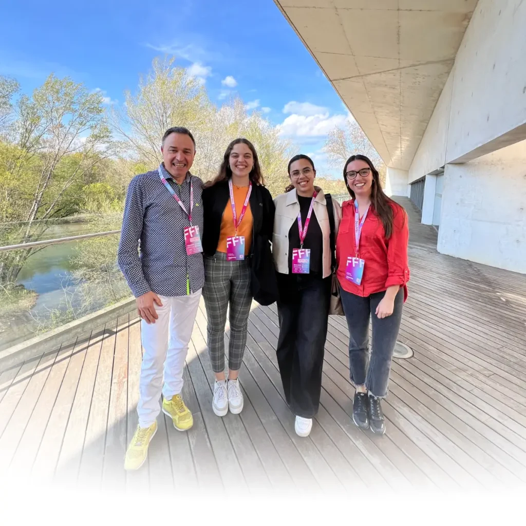 BizMarketing team at a digital marketing congress