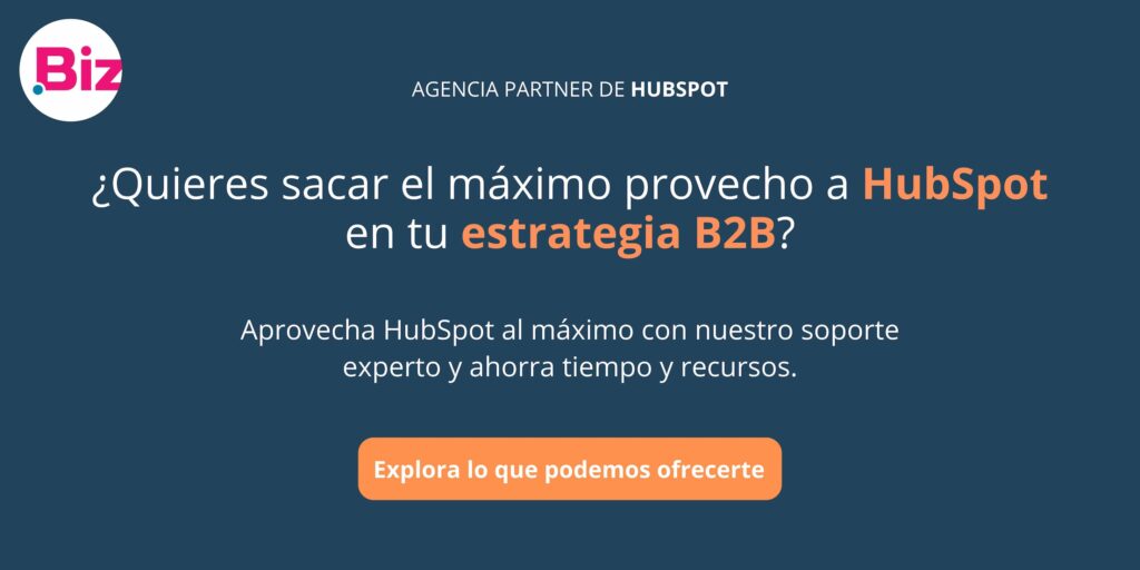 ES banner Hubspot partner - BizMarketing