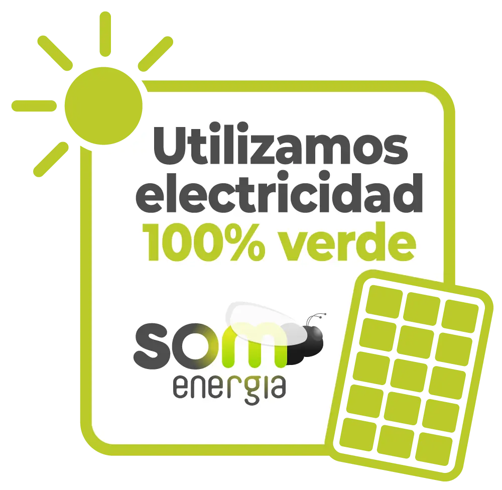 Utilitzem electricitat 100% verda