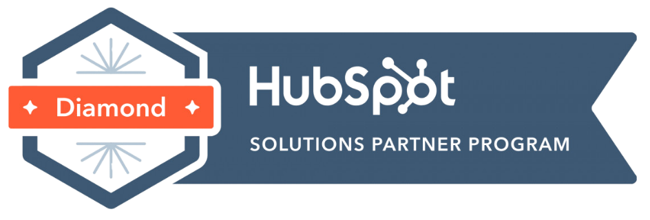 Hubspot diamond partner horitzontal